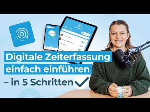 Artwork: Digitale Zeiterfassung: in 5 Schritten