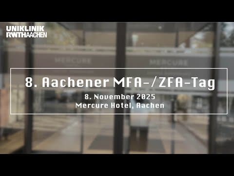 Artwork: 8. Aachener MFA-/ZFA‑Tag – Vorträge und Workshops
